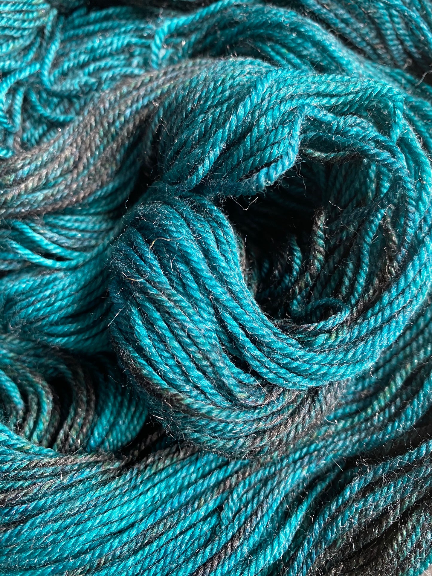 Sparkling Cashmere Blend - Blackened Jade