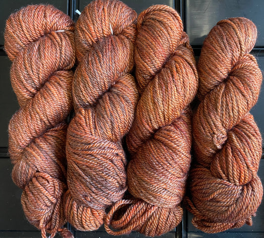 Deep Copper - Bamboo Aran