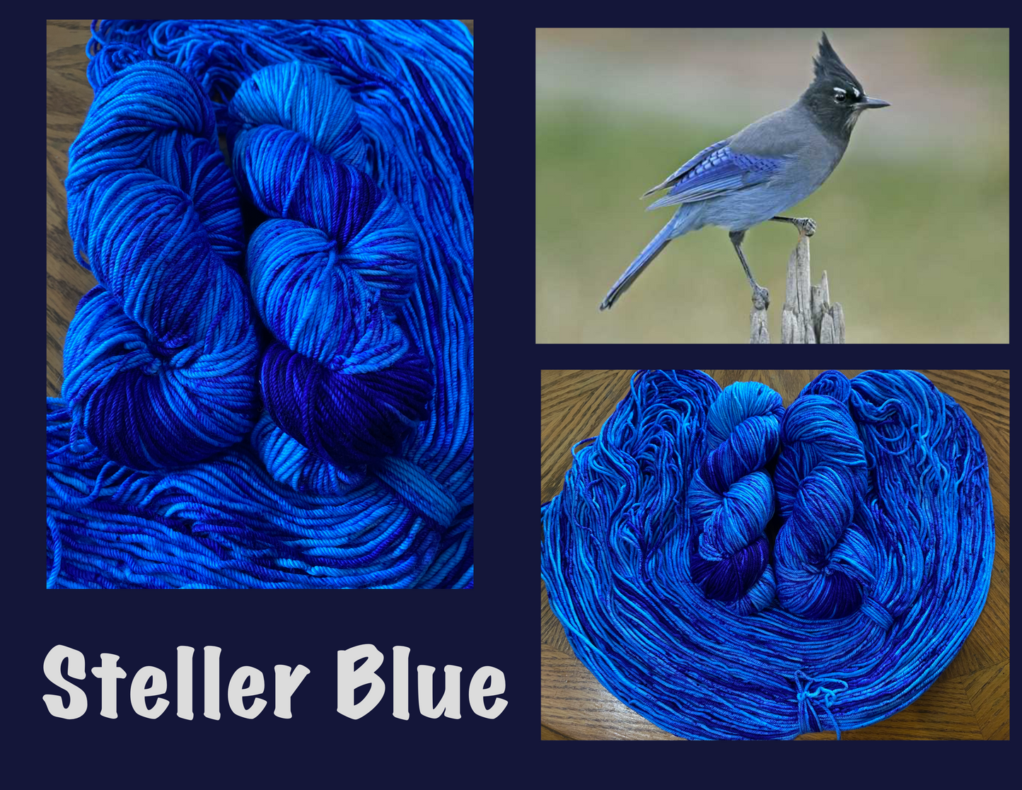 Steller Blue - Superfine Worsted