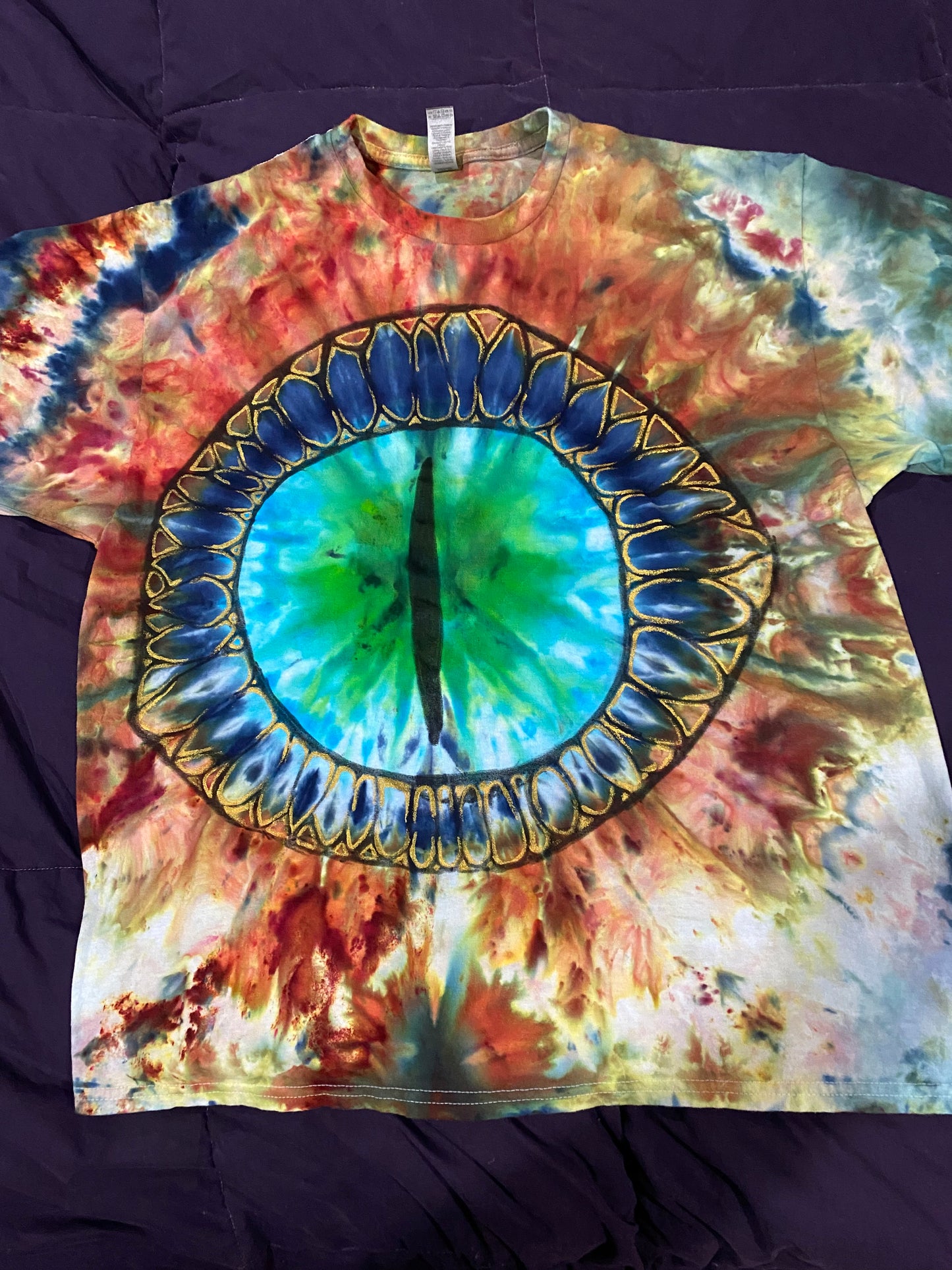 Dragon's Eye T-shirt - Desert Blue