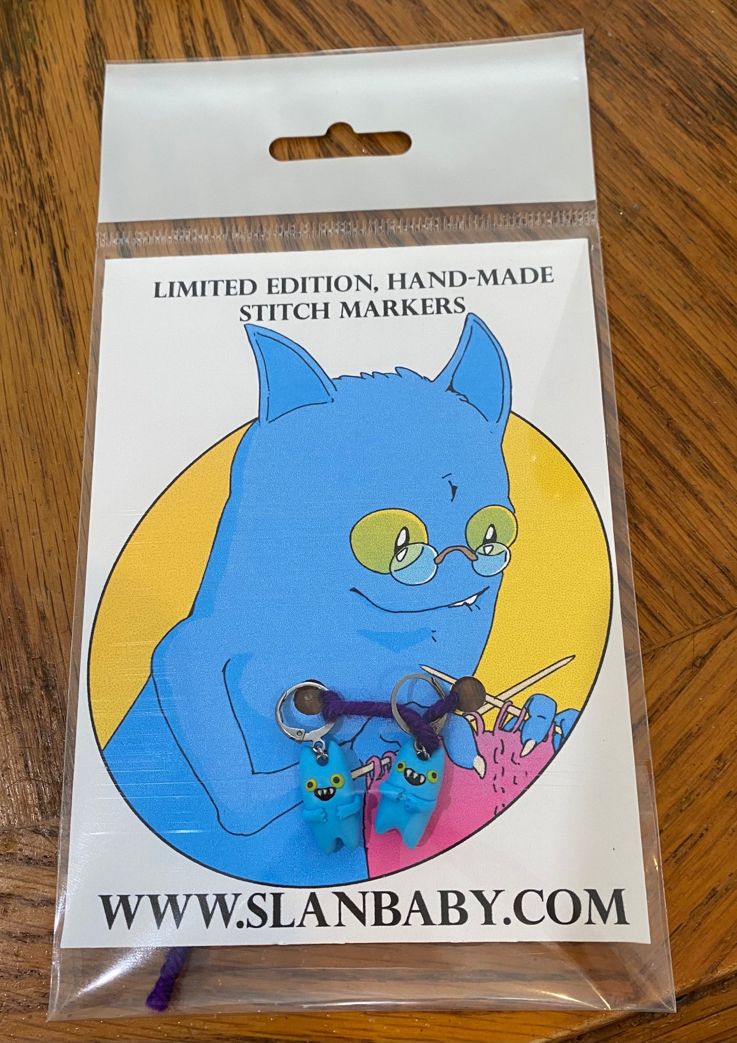 Happy Monster Stitch Markers