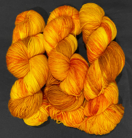 Baltic Amber - Simple Sock