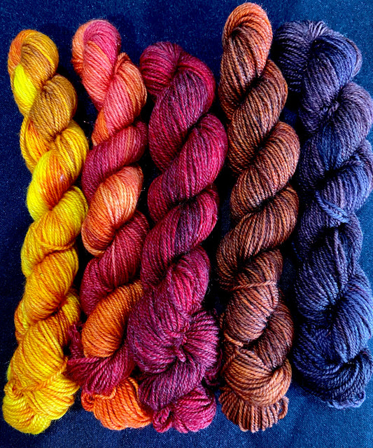 Harvest Collection - Ruby Sparkle Minis