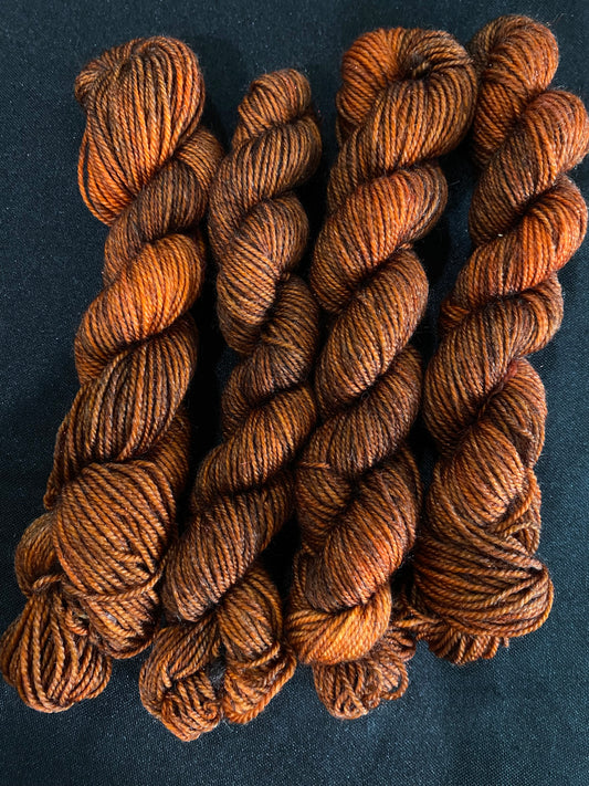 Deep Copper - Ruby Sparkle Minis
