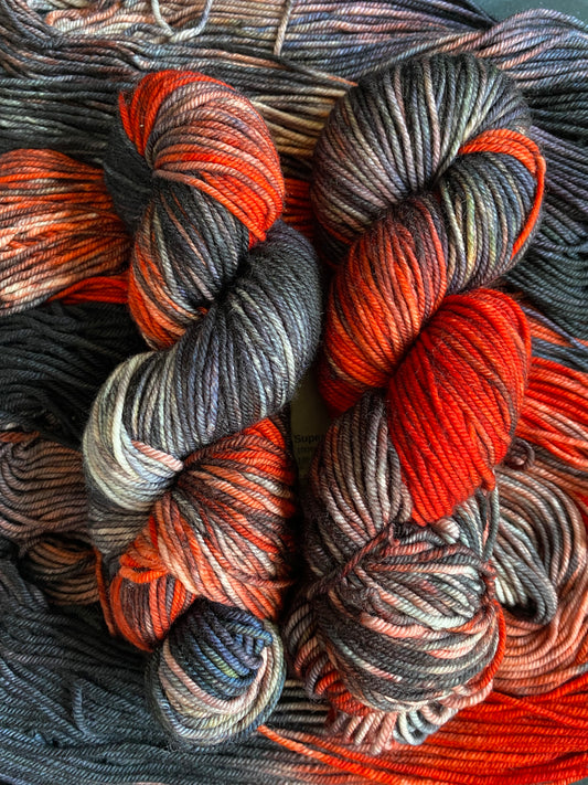 Red Fox Agate - Superfine Worsted